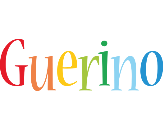 Guerino birthday logo