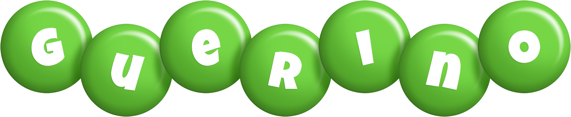 Guerino candy-green logo