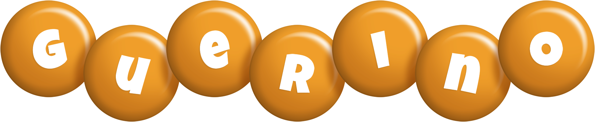 Guerino candy-orange logo