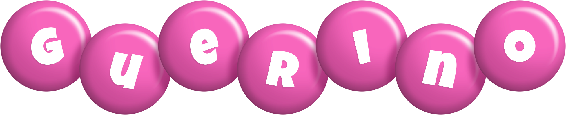 Guerino candy-pink logo