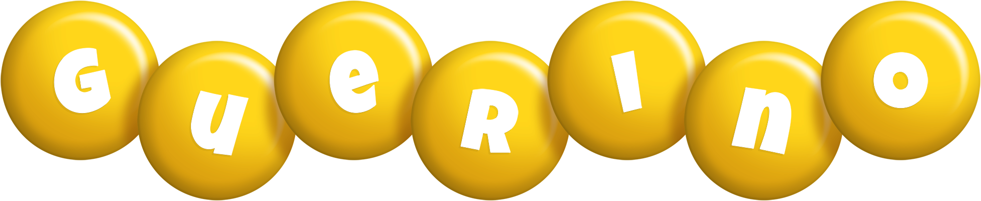 Guerino candy-yellow logo