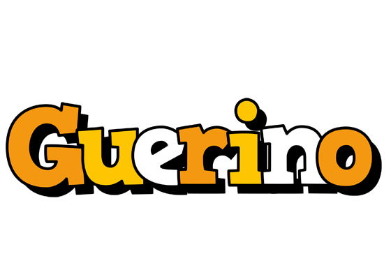 Guerino cartoon logo
