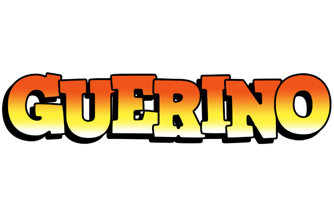 Guerino sunset logo