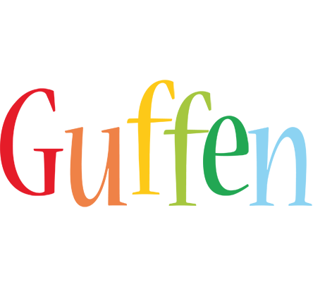 Guffen birthday logo