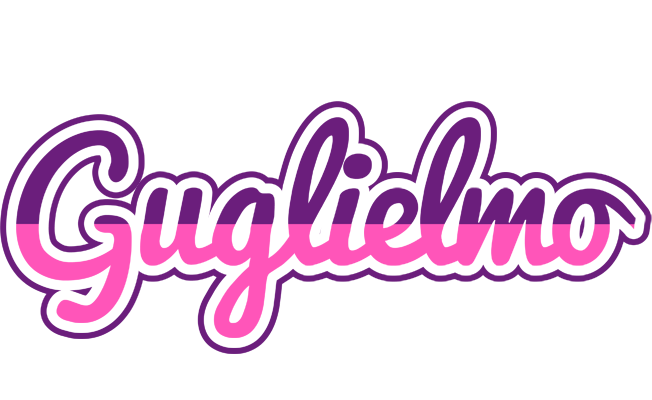 Guglielmo cheerful logo