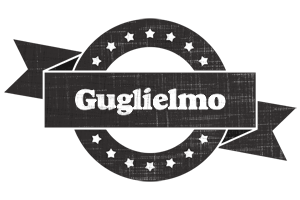 Guglielmo grunge logo