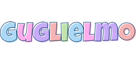 Guglielmo pastel logo