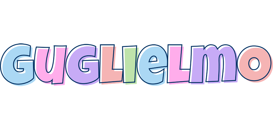 Guglielmo pastel logo