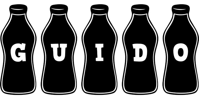 Guido bottle logo