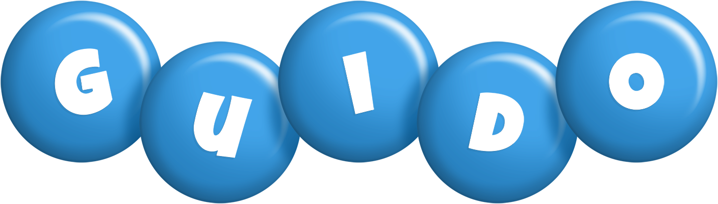 Guido candy-blue logo