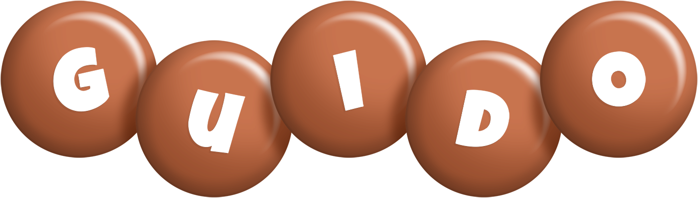 Guido candy-brown logo