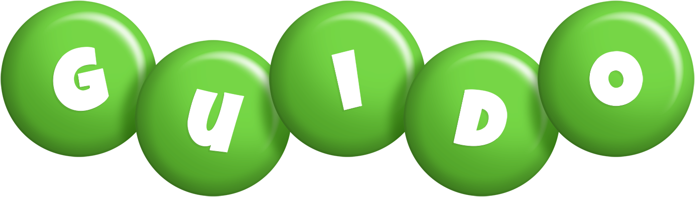 Guido candy-green logo