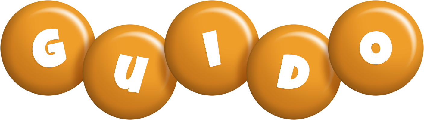 Guido candy-orange logo