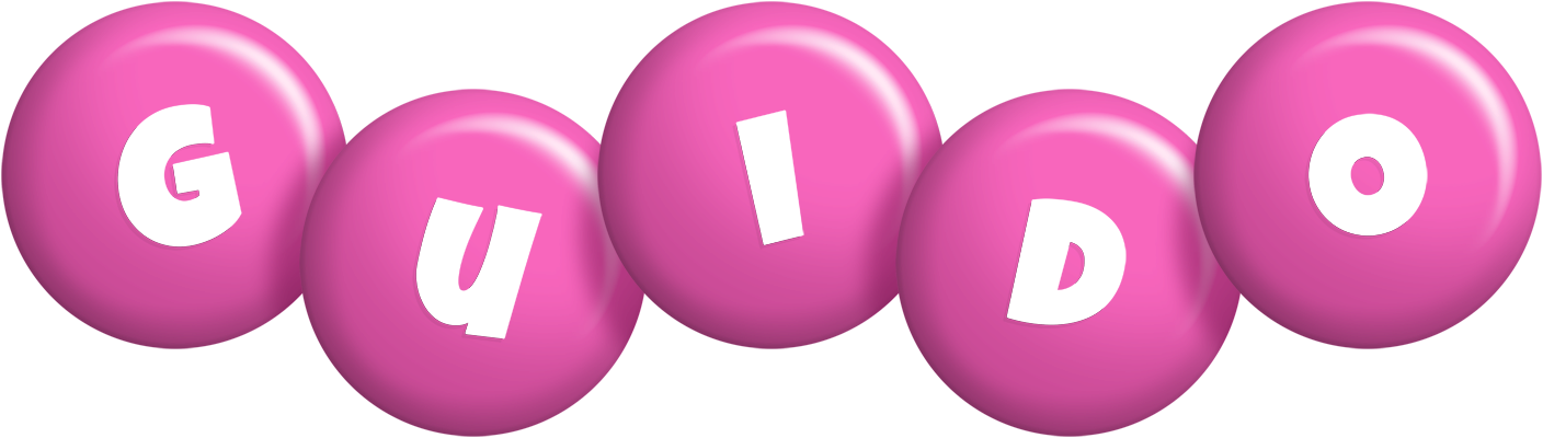 Guido candy-pink logo