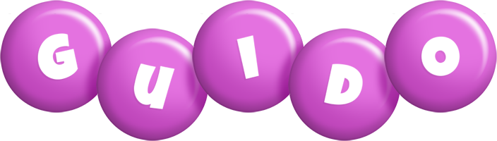 Guido candy-purple logo