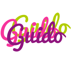 Guido flowers logo