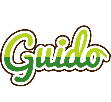 Guido golfing logo