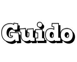 Guido snowing logo