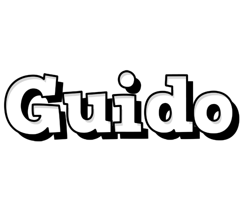 Guido snowing logo