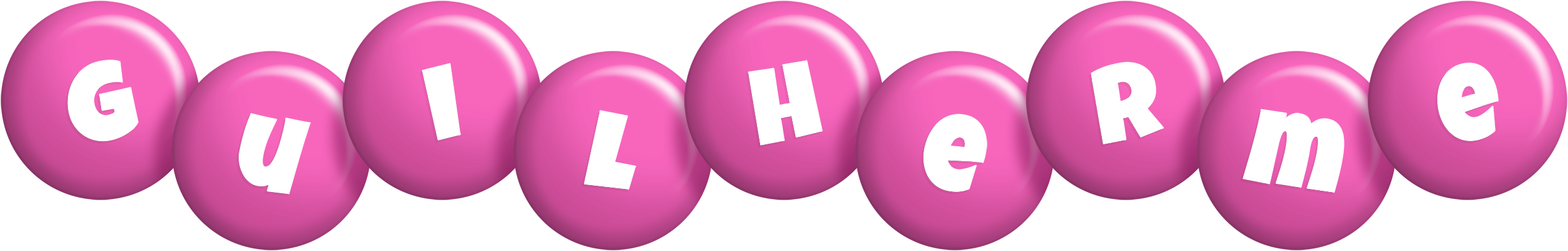 Guilherme candy-pink logo