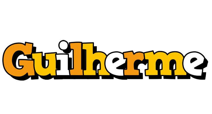 Guilherme cartoon logo