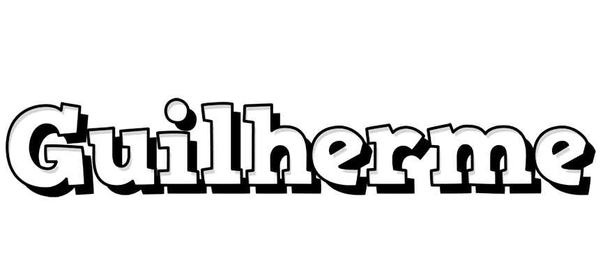 Guilherme snowing logo