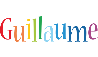 Guillaume birthday logo