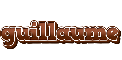 Guillaume brownie logo