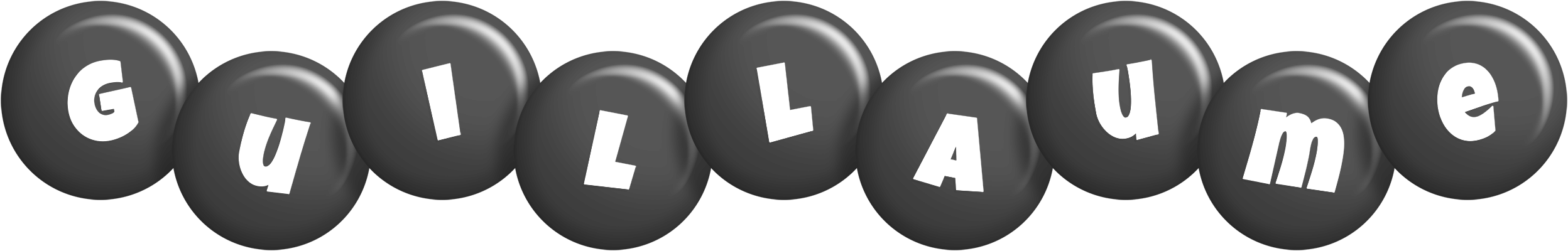 Guillaume candy-black logo