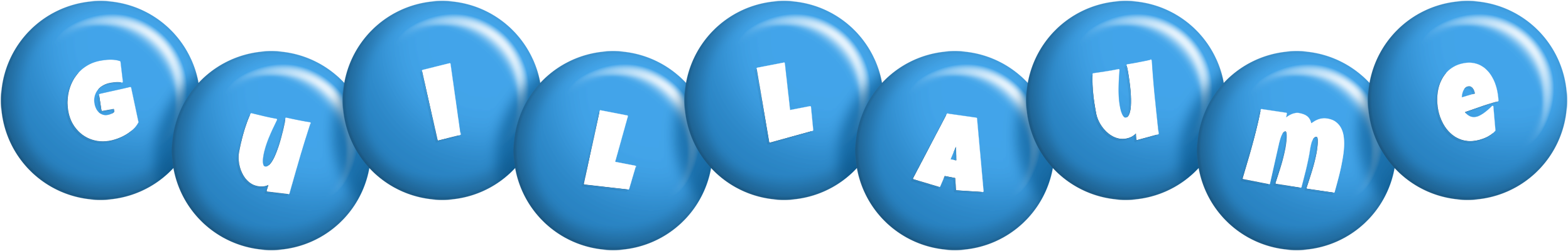 Guillaume candy-blue logo