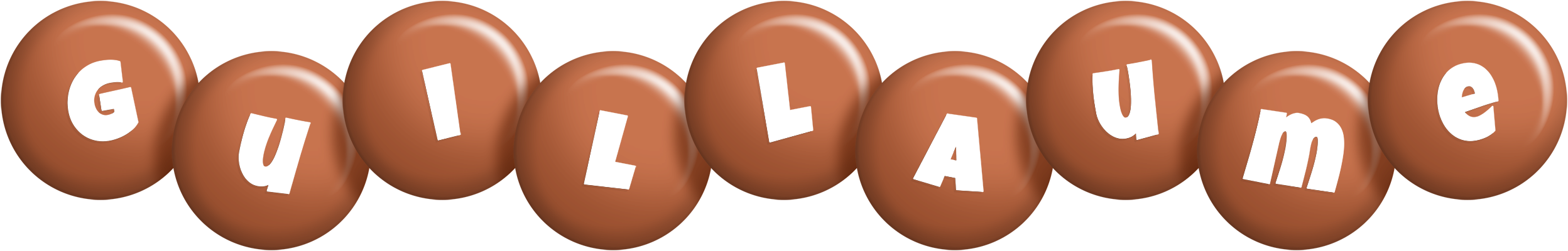 Guillaume candy-brown logo