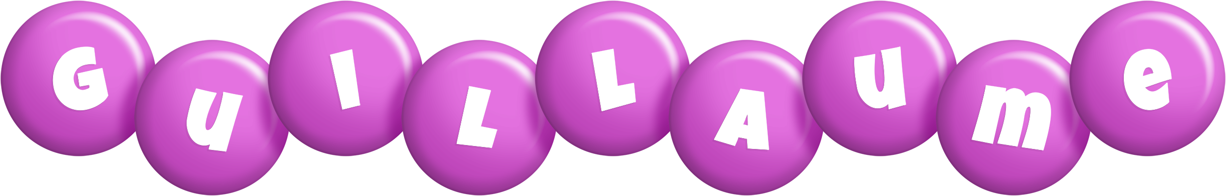 Guillaume candy-purple logo