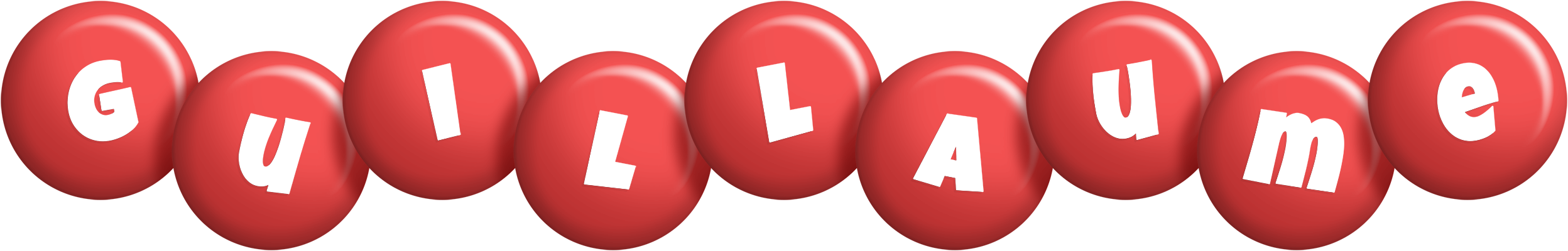 Guillaume candy-red logo