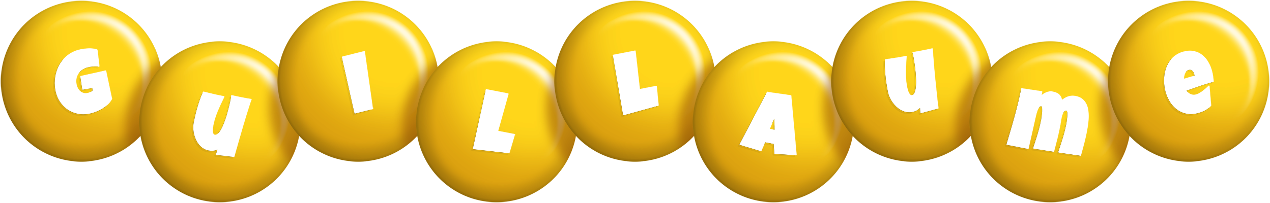 Guillaume candy-yellow logo