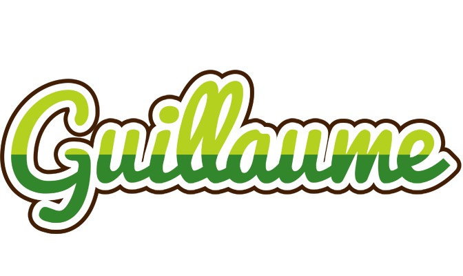 Guillaume golfing logo