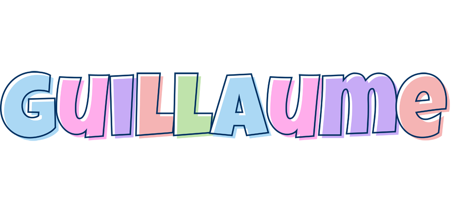 Guillaume pastel logo