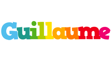 Guillaume rainbows logo