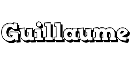 Guillaume snowing logo