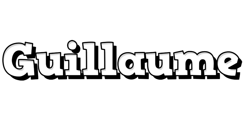 Guillaume snowing logo
