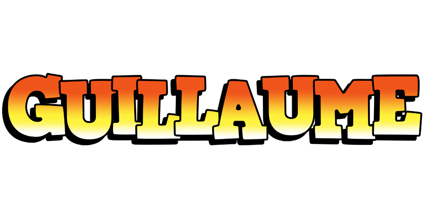 Guillaume sunset logo