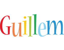 Guillem birthday logo