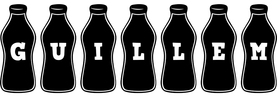 Guillem bottle logo