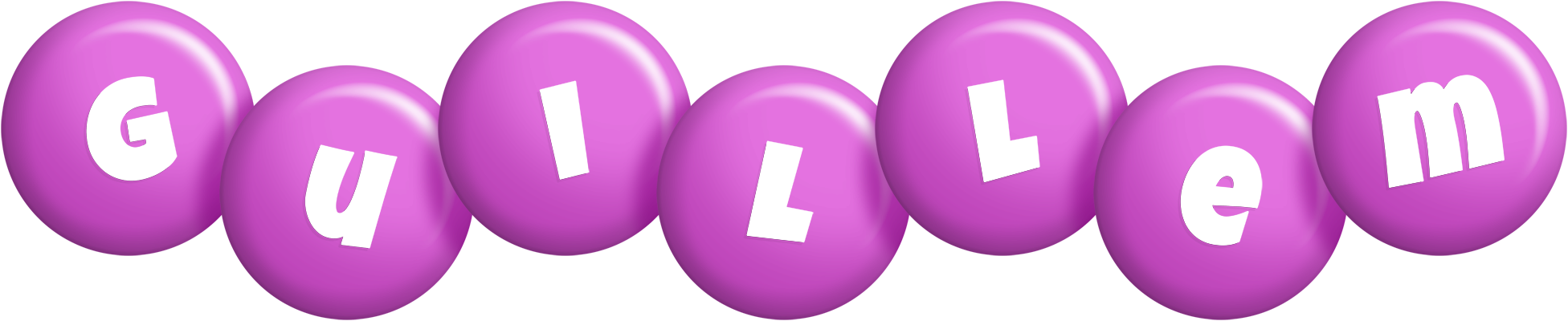 Guillem candy-purple logo