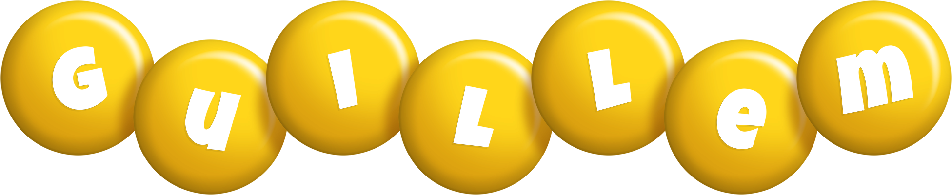 Guillem candy-yellow logo