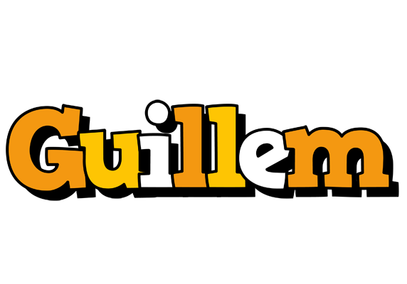 Guillem cartoon logo