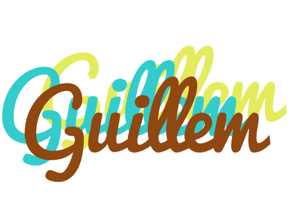 Guillem cupcake logo