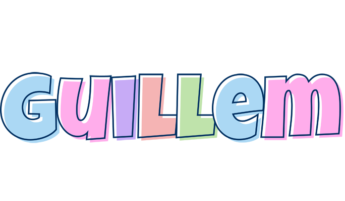 Guillem pastel logo