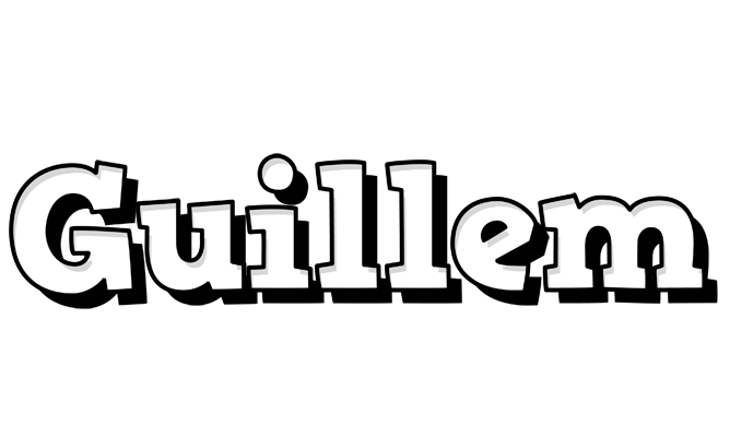 Guillem snowing logo