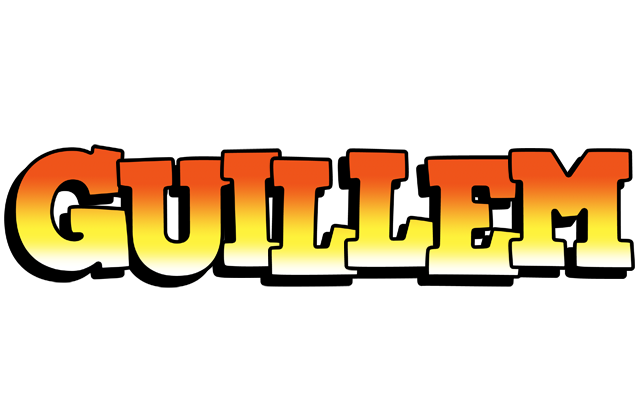 Guillem sunset logo