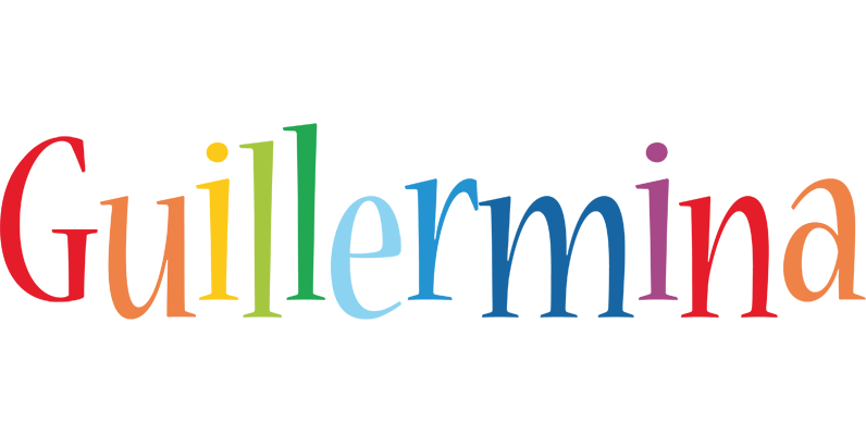 Guillermina birthday logo